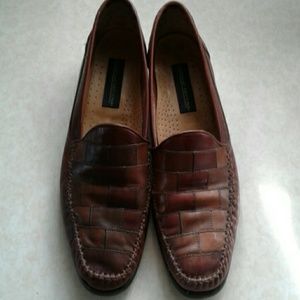 Mens Brown Dress Shoes Slip on